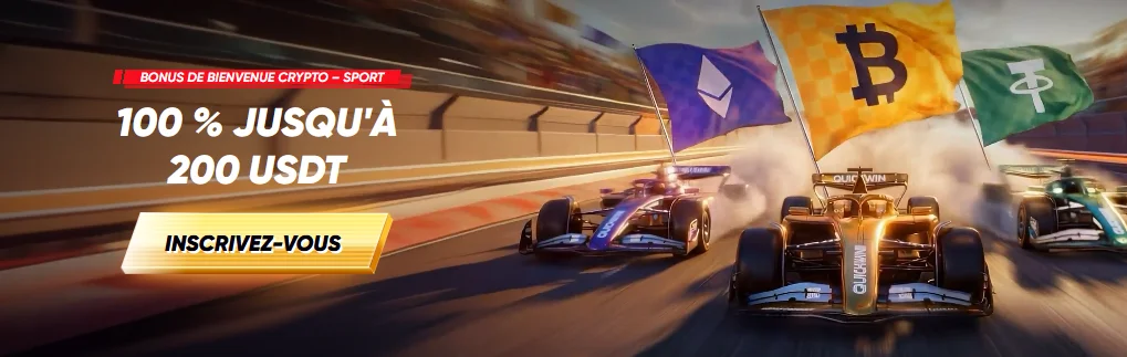 Bonus bienvenue crypto-sport QuickWin
